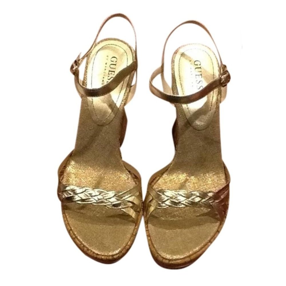 Guess Gold Tingle Wedges